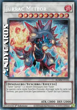 JURRAC METEOR • Segreta • BLMM IT150 • 1Ed • Yugioh! • ANDYCARDS - Image 1