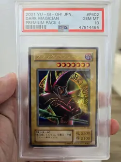 Yu-Gi-Oh! 2001 Dark Magician PSA 10 P4-02 Premium Pack 4 Japanese Ultra Rare - Image 1