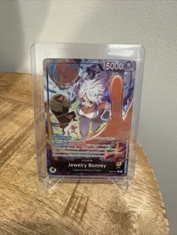 One Piece TCG OP15 -EB04 Jewelry Bonney Leader Alt Art EB04-001 NM - Image 1