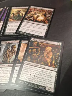 43 MTG Black Card Lot Shadowmoor Eventide Morningtide 10th Ed Uncommons Commons - Image 4