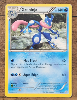Greninja 14/39 MP-HP 2013 Pokemon XY Kalos Starter Set 5ban Card TCG KSS - Image 1