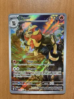 Pyroar 200/193 Sv02: Paldea Evolved Illustration Rare Pokemon Card NM Fast Ship - Image 1