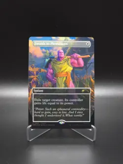 Swords To Plowshares (Thanos) 2026 Magic The Gathering PSA Promo Card CGC Marvel - Image 1
