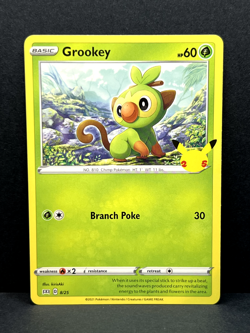 Grookey 8/25 Pokemon TCG - 25th Anniversary McDonalds Promo card - LP - Image 1