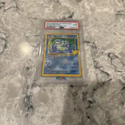 Pokemon TCG Holo Rare Blastoise Card 2/102 PSA 9 Celebrations Classic Collection - Image 1