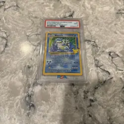 Pokemon TCG Holo Rare Blastoise Card 2/102 PSA 9 Celebrations Classic Collection - Image 2