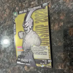 Majin Buu Tricky Nemesis Championship 2022 Foil Dragon Ball Super Card Game | NM - Image 2
