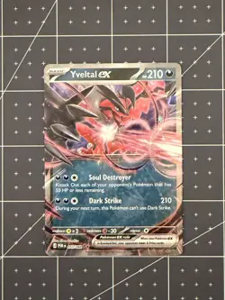 Pokemon TCG Yveltal EX 053/088 Perfect Order Double Rare NM Card - Image 1