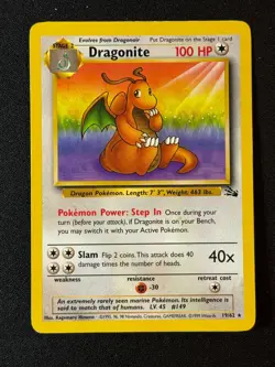 1999-2000 (5) Card Pokemon Lot: Gyarados Holo, Scyther, Pikachu, Dragonite, Nido - Image 4