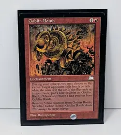 Goblin Bomb - Magic The Gathering MTG - Weatherlight! - Image 1
