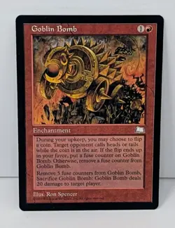 Goblin Bomb - Magic The Gathering MTG - Weatherlight! - Image 2