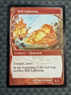 MTG Ball Lightning #130 Future Sight Rare Mystery Booster 2 (MB2) - Image 2