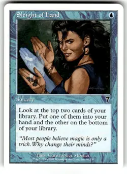 Sleight of Hand 7th Edition Regular MTG - Image 1