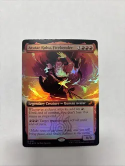 Avatar Roku, Firebender (Extended Art) Foil #191 MTG: Avatar The Last Airbender - Image 1
