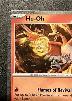 Ho-Oh Gamestop Promo Pokemon Card Holo Foil - Image 2
