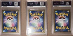 2009 Pokemon Arceus Movie Promo Comm. Random Pack 020 021 022 FULL SET PSA 10 - Image 2