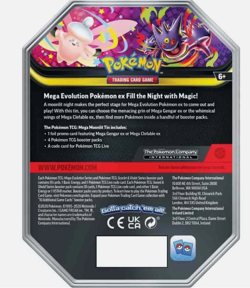 Pokemon Mega Moonlit Tin Mega Gengar Presale 6/5/26 - Image 2