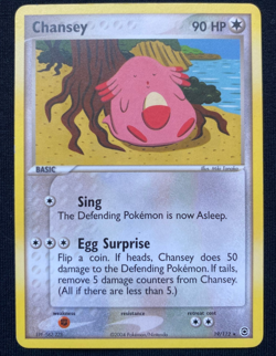 Pokemon TCG Chansey EX FireRed LeafGreen 19/112 Regular Rare (LP) - Image 1
