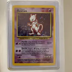 Pokemon TCG Mewtwo base set holo - Image 1