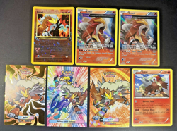 Entei Black Star Promo Pokemon Card Lot: Entei Card Lot TCG & NON TCG Holo - Image 1