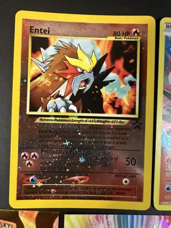 Entei Black Star Promo Pokemon Card Lot: Entei Card Lot TCG & NON TCG Holo - Image 3