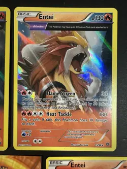 Entei Black Star Promo Pokemon Card Lot: Entei Card Lot TCG & NON TCG Holo - Image 5