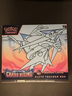 Pokemon TCG Chaos Rising Pokemon Center Exclusive ETB New Sealed. See Desc. - Image 2