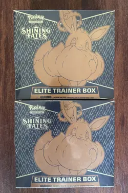 2x Pokemon TCG Shining Fates Elite Trainer Box ETB - BRAND NEW SEALED - Image 1