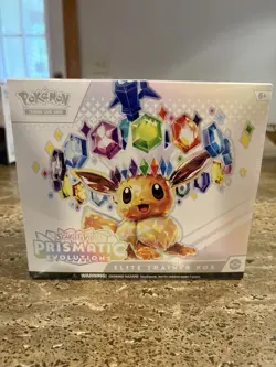 Pokemon TCG Prismatic Evolutions Elite Trainer Box (ETB) - FACTORY SEALED - Image 1