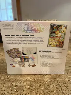 Pokemon TCG Prismatic Evolutions Elite Trainer Box (ETB) - FACTORY SEALED - Image 2