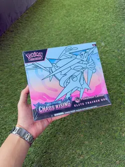 Pokemon TCG: Chaos Rising Pokemon Center Elite Trainer Box - VERY MINOR RIPS 👀 - Image 1
