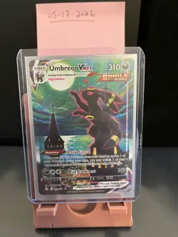 Pokemon Umbreon VMAX Alternate Art Secret Rare Evolving Skies LP/NM - Image 1