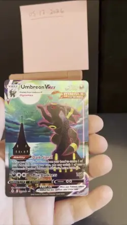 Pokemon Umbreon VMAX Alternate Art Secret Rare Evolving Skies LP/NM - Image 2