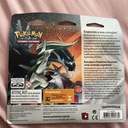 Pokemon Portuguese Eclipse Cosmic - Victini - Triple Blister Pack TCG - Image 2