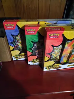 Pokemon TCG: ME Ascended Heroes Mega Emboar EX Factory Sealed Box and 2 more - Image 1