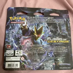 Pokemon TCG XY Fates Collide 3 Blister Pack Froakie Promo Portuguese Brazil - Image 3