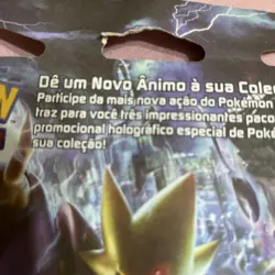 Pokemon TCG XY Fates Collide 3 Blister Pack Vivillon Promo Portuguese Brazil - Image 4