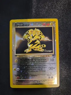 Pokemon Electabuzz - 1 [Winner] 001/009 Best of Reverse Holo - Image 1