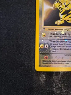 Pokemon Electabuzz - 1 [Winner] 001/009 Best of Reverse Holo - Image 3
