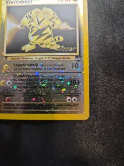 Pokemon Electabuzz - 1 [Winner] 001/009 Best of Reverse Holo - Image 4
