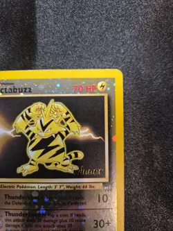 Pokemon Electabuzz - 1 [Winner] 001/009 Best of Reverse Holo - Image 5