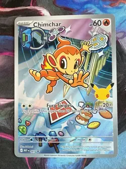 Chimchar 041 IR - First Partner's Black Star Promo Pokemon PACK FRESH MINT - Image 1