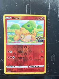 Numel (Peelable Ditto) 013/078 Pokemon GO Reverse Holo - Image 1