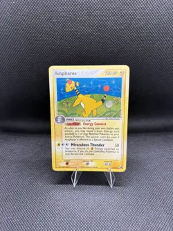 Pokemon TCG - AMPHAROS 1/115 EX Unseen Forces Holo - Near Mint - Image 1
