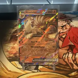 Ninetails EX 038/165 Scarlet & Violet 151 Double Rare Holo Pokemon TCG - Image 1