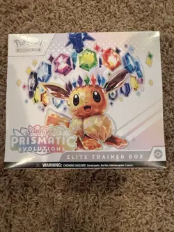Pokemon Scarlet & Violet Prismatic Evolutions Elite Trainer Box Eevee English 2… - Image 1