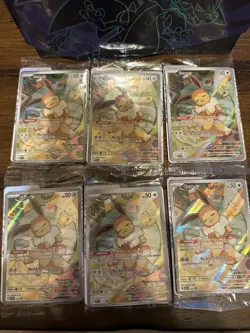 Eevee - 173 (Pokemon Center Exclusive) Promo Set Of 6 - Image 1