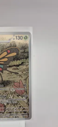 Pokemon TCG Ascended Heroes Beautifly 219/217 Full Art Illustration Rare - Image 3