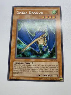 Yu-Gi-Oh! Spear Dragon Rare Unlimited TP6-EN006 HP - Image 1