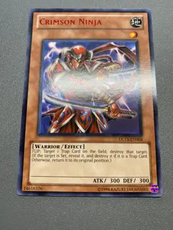 Yu-Gi-Oh! Crimson Ninja Unlimited Red Rare DL13-EN004 HP - Image 1